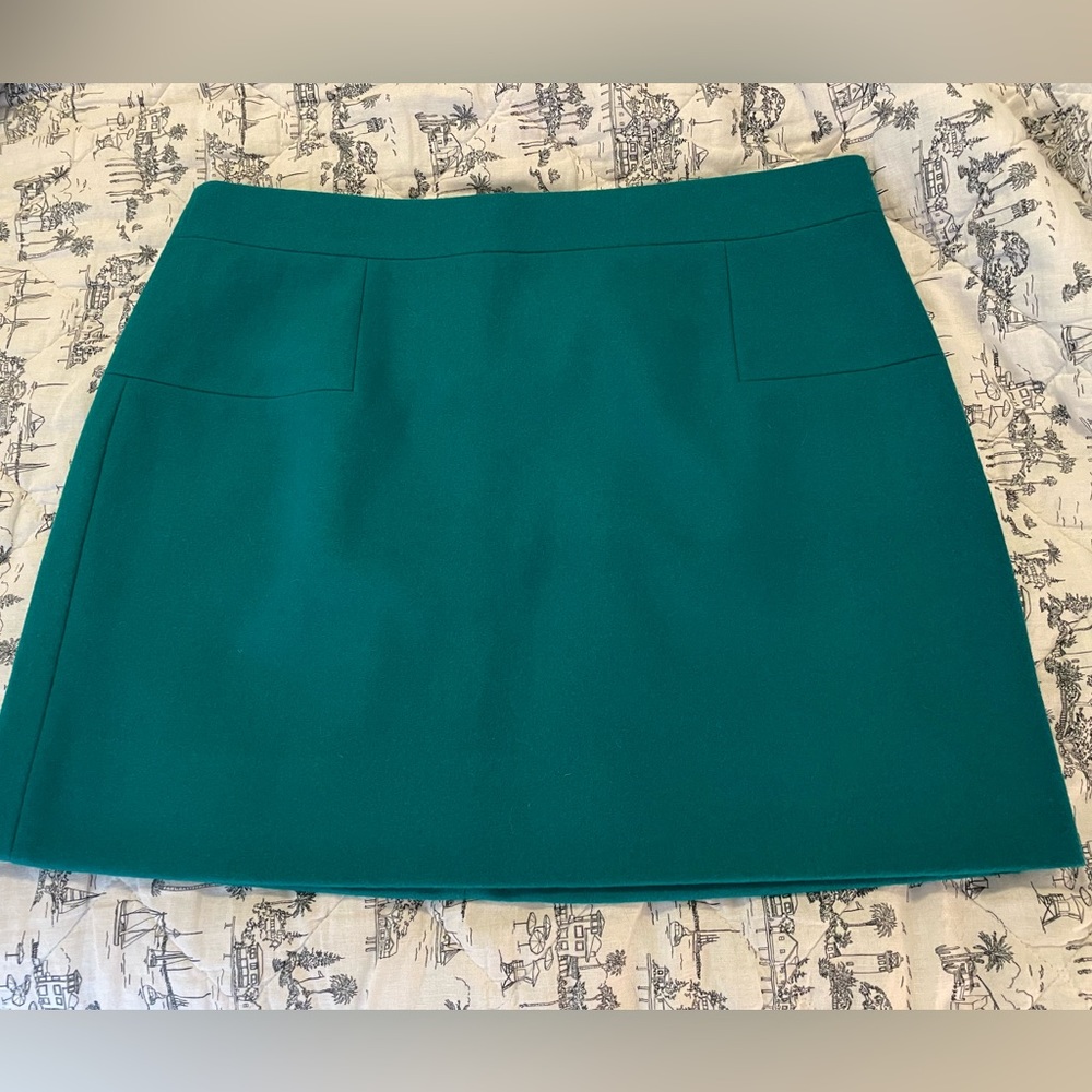 JCrew Miniskirt Style 14275 - Green